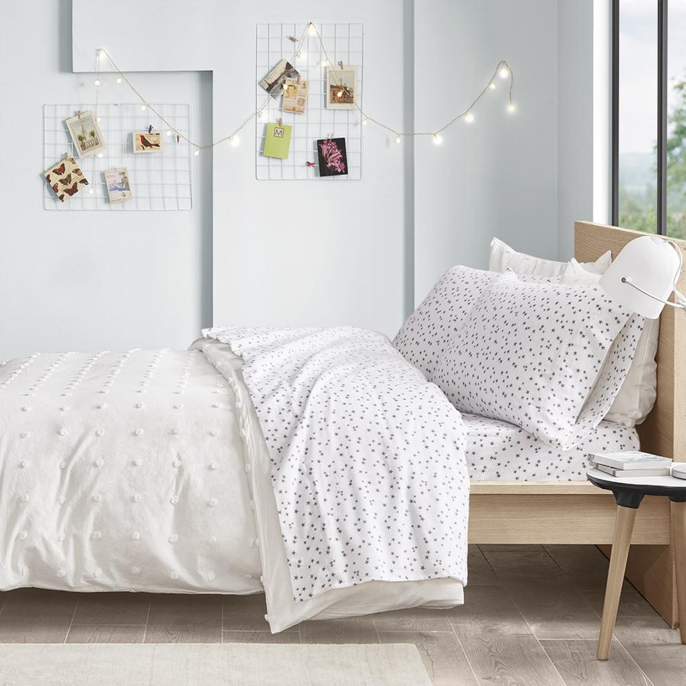 Cotton Flannel Printed Sheet Set
