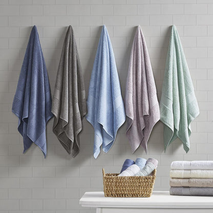 6 Piece Organic Cotton Towel Set