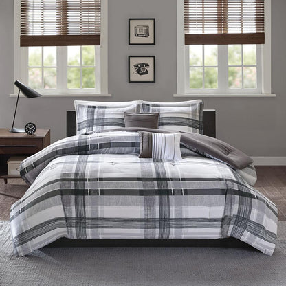 Plaid Comforter Set