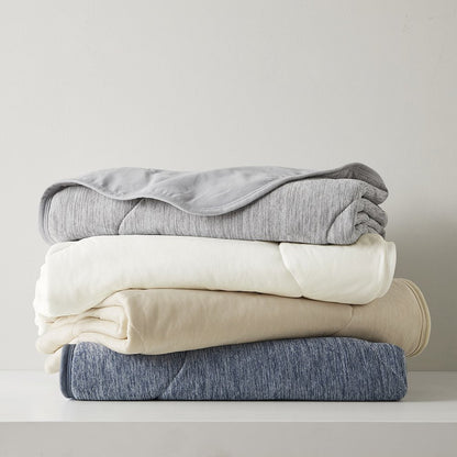 Cooling Touch Down Alternative Throw in Grey Color