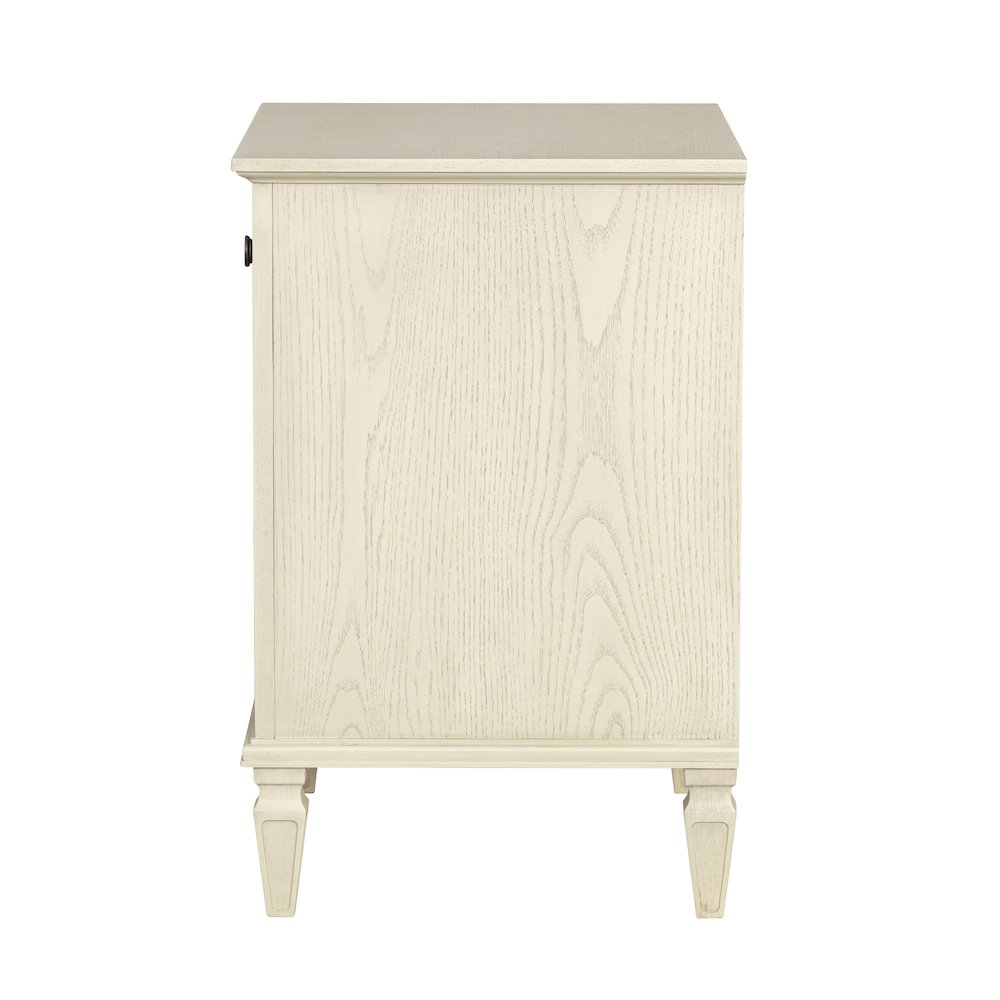 Victoria Nightstand, Antique Cream color