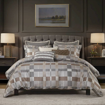 Jacquard Oversized Duvet Style Comforter Set