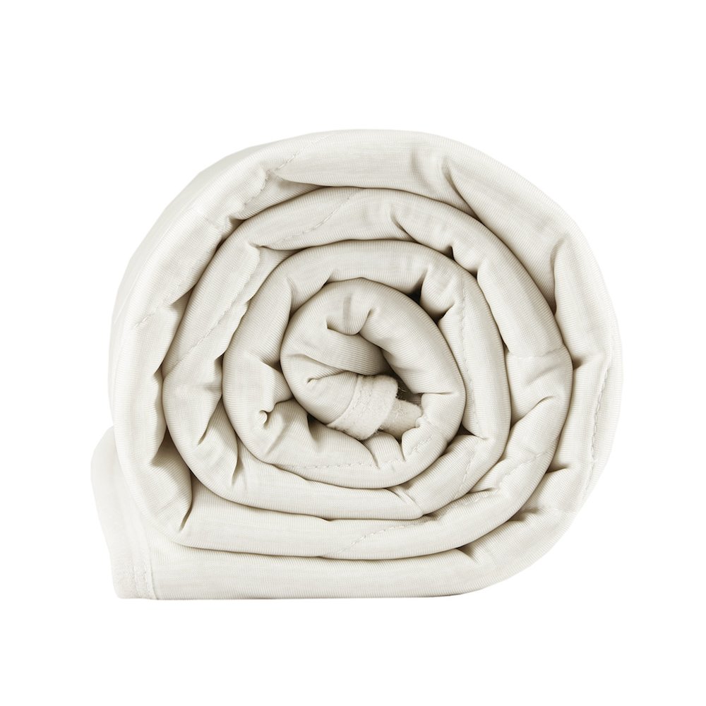 Cooling Touch Down Alternative Throw in Ivory Color