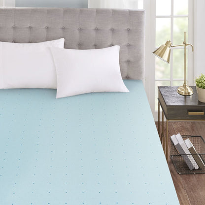 3" Cooling Gel Memory Foam Mattress Topper with Removable Cooling Cover