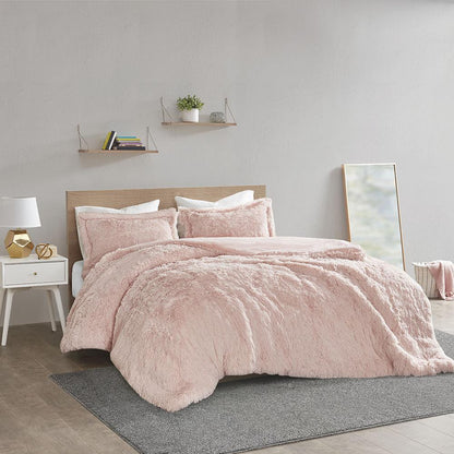 Shaggy Fur Duvet Cover Set