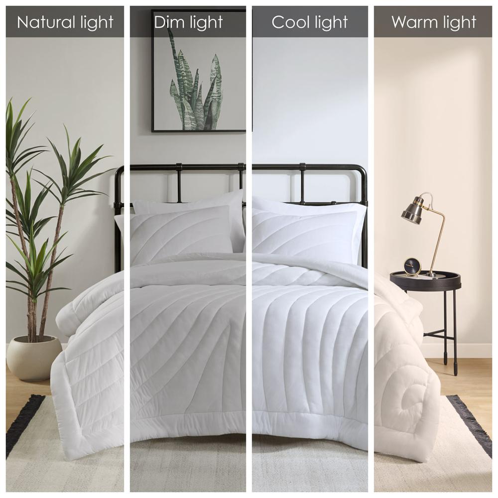 Poly Jersey Puffy Comforter Set