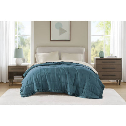 Windom Lightweight Down Alternative Blanket with Satin Trim
