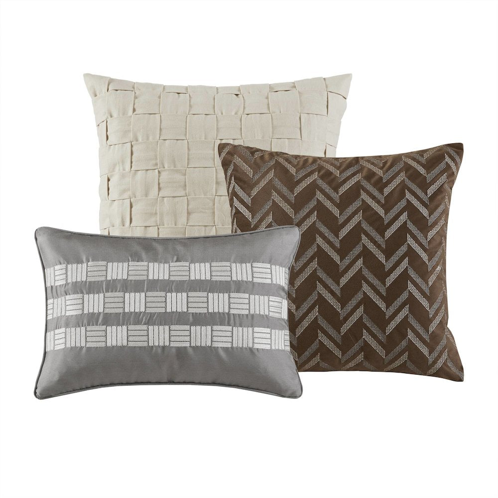 Jacquard Oversized Duvet Style Comforter Set