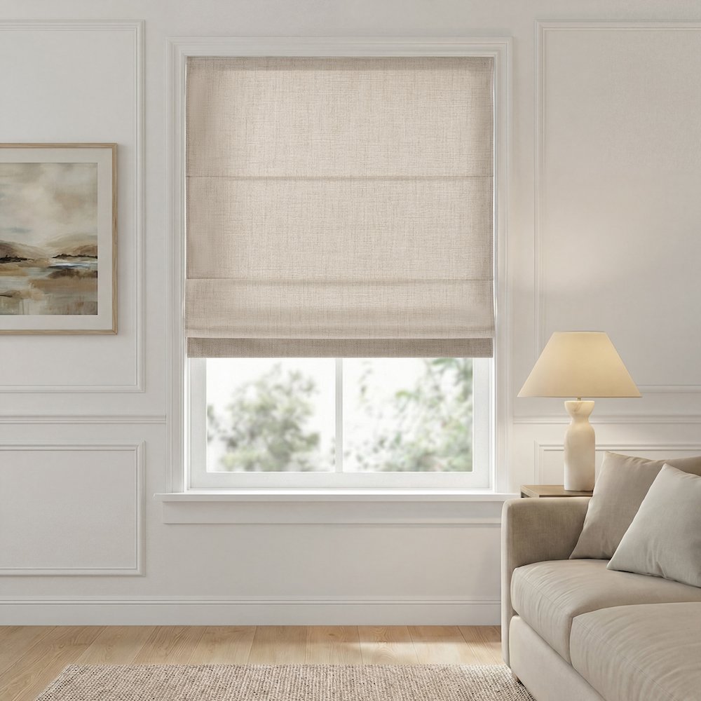 Mira Cordless Roman Shade