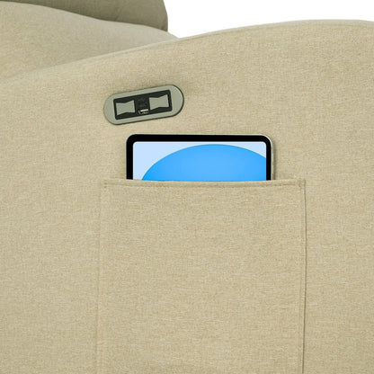 Power Recliner 3-in-1 with Swivel, Glider, USB Ports