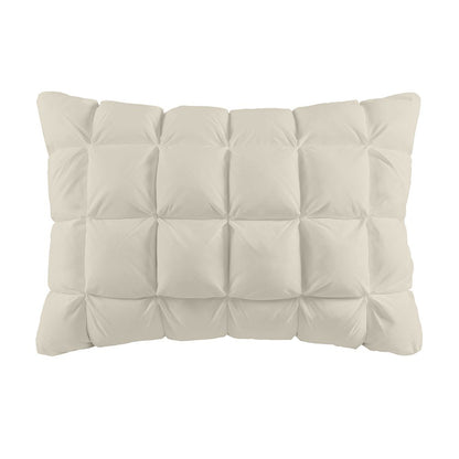 Stay Puffed Overfilled Pillow Protector Single Piece in Tan Color