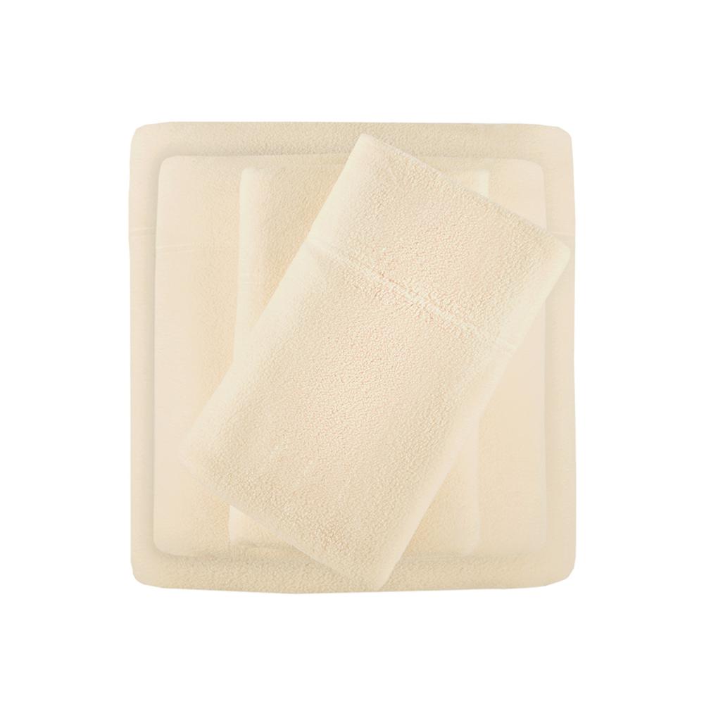 100% Polyester Knitted Micro Fleece Solid Sheet Set,SHET20-748