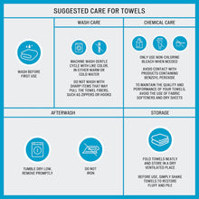 1000gsm 100% Cotton 6 Piece Towel Set