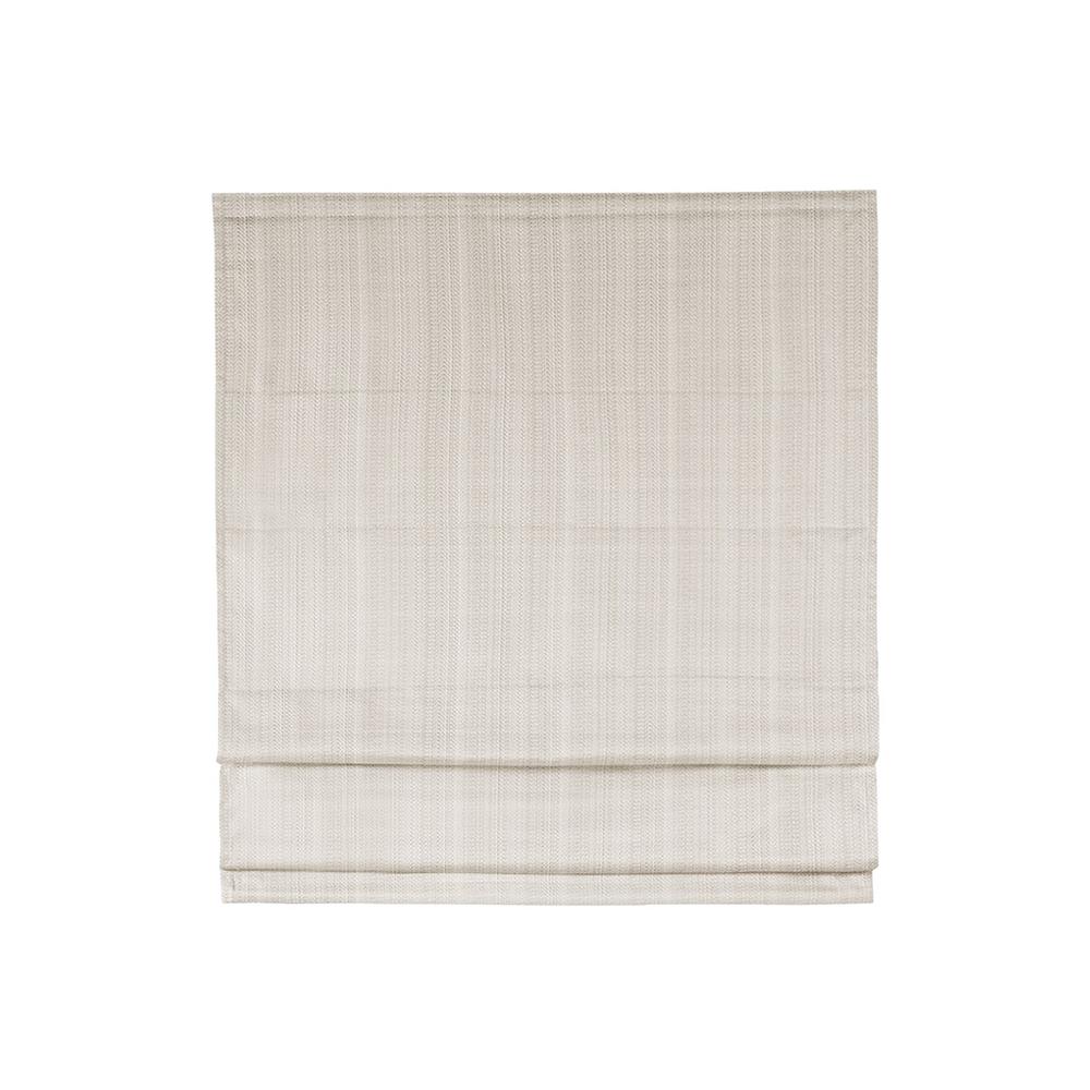 Basketweave Energy Efficient Roman Shade, Belen Kox