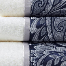 6 Piece Jacquard Towel Set