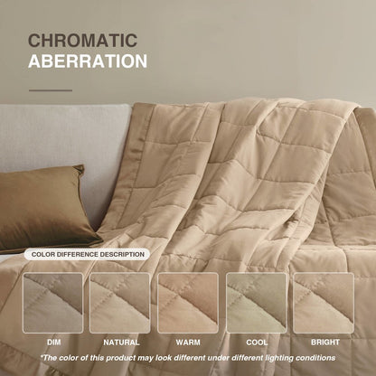 Windom Lightweight Down Alternative Blanket with Satin Trim