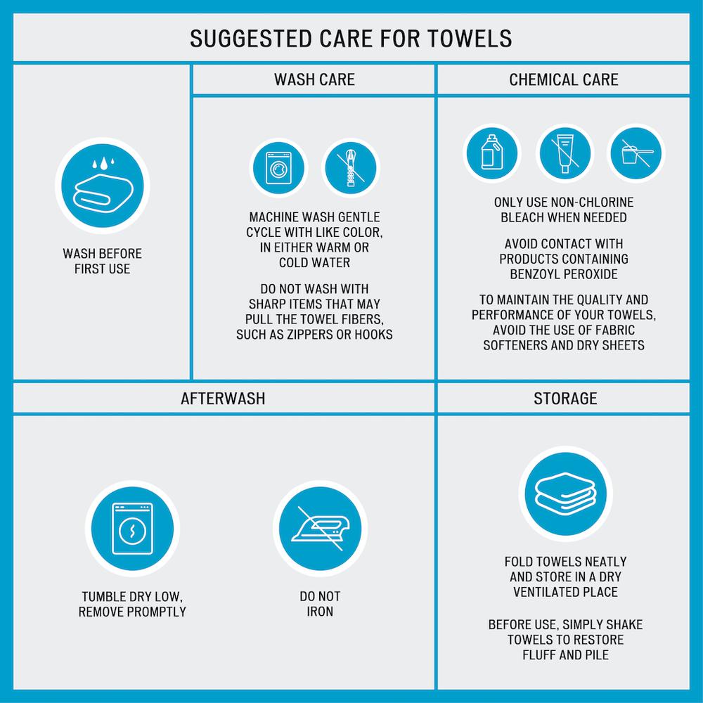 1000gsm 100% Cotton 6 Piece Towel Set