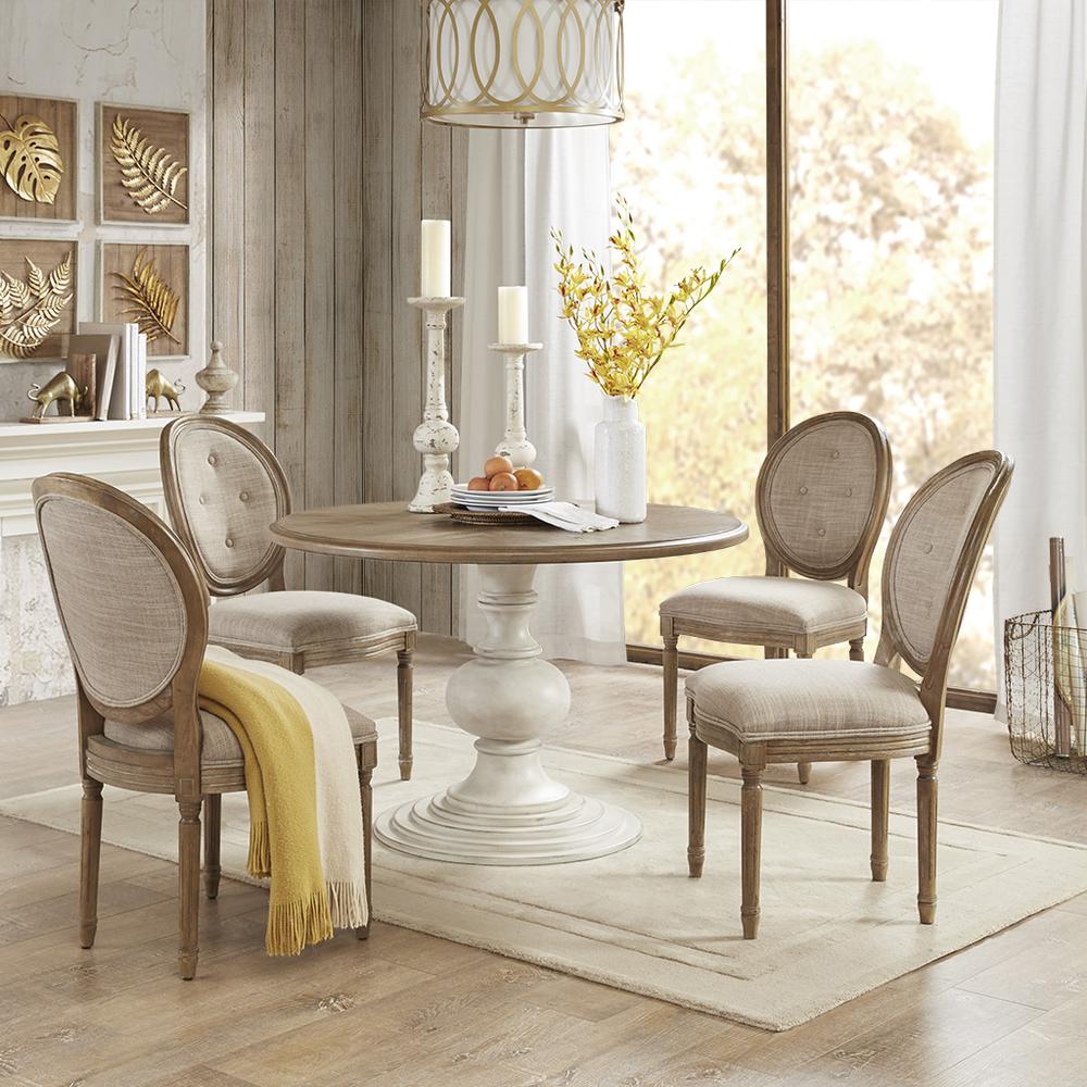 46" Round Pedestal Dining Table