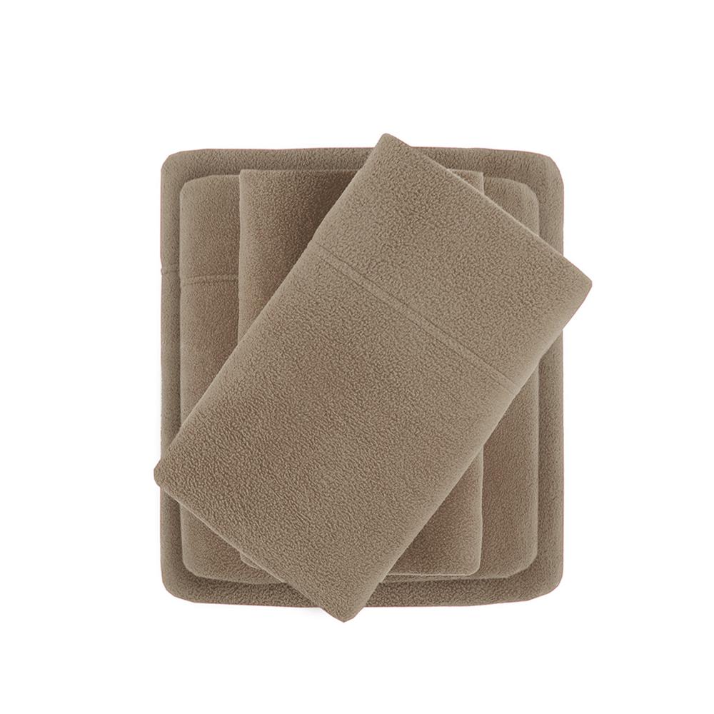 100% Polyester Knitted Micro Fleece Solid Sheet Set,SHET20-738
