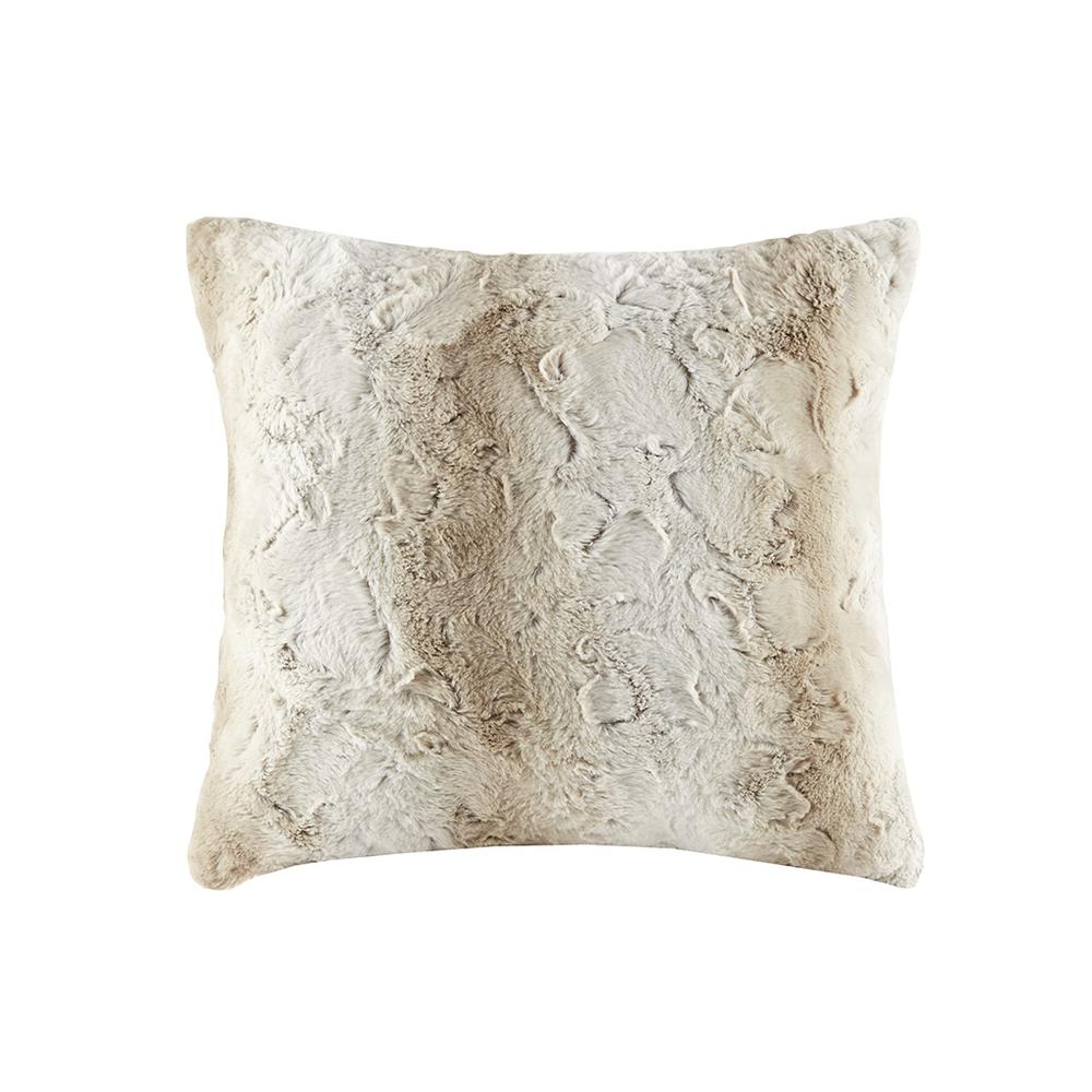 Faux Fur Square Pillow