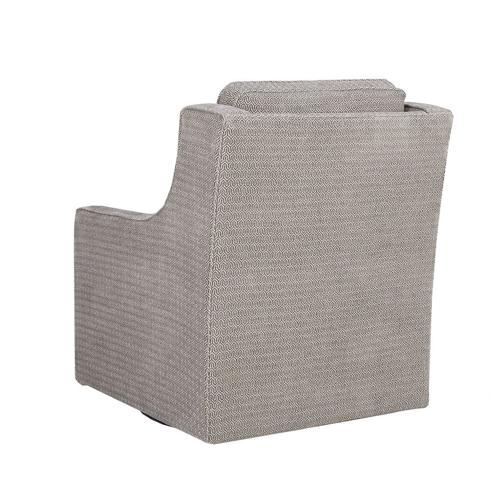 Chenille Swivel Chair
