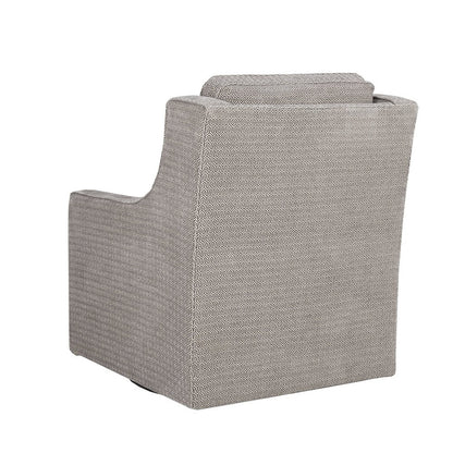 Chenille Swivel Chair