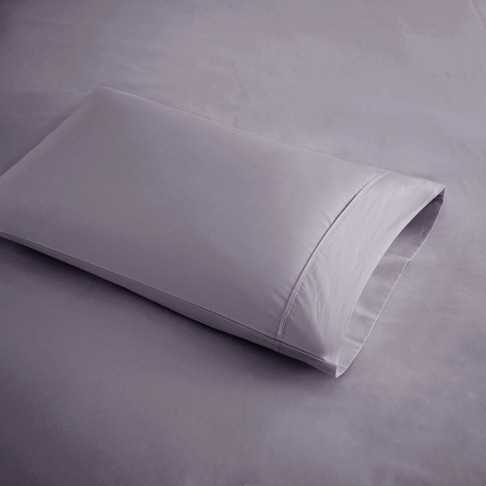 600 Thread Count Cooling Cotton Blend 4 PC Sheet Set, Purple color