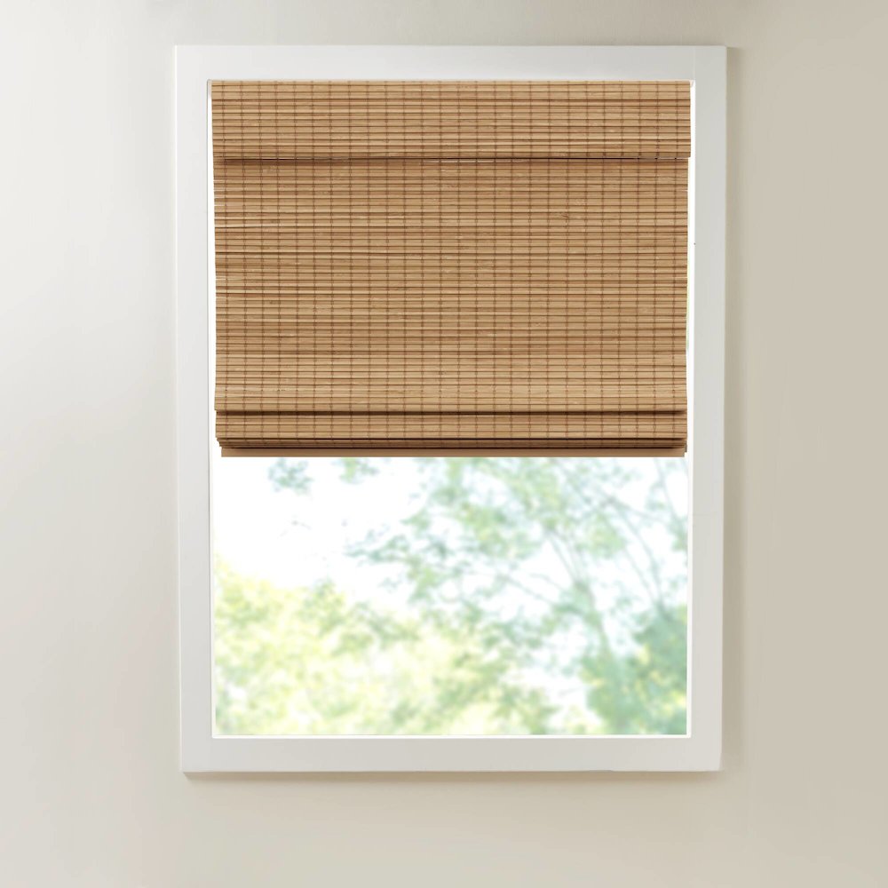 Eastfield Bamboo Light Filtering Roman Shade 64"L