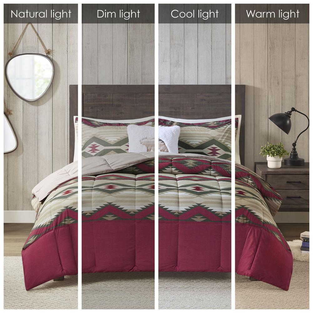 Down Alternative Comforter Set with Throw Pillow