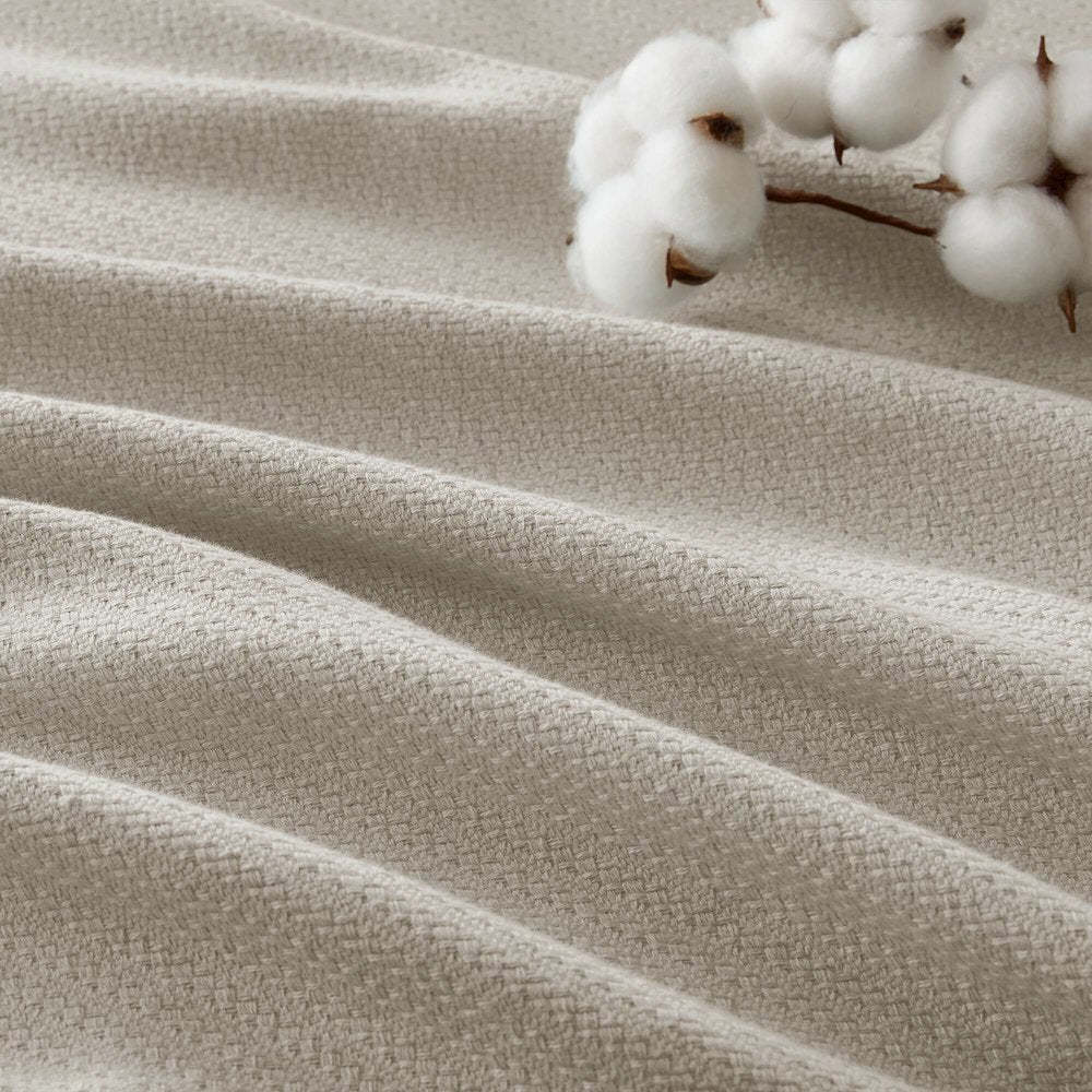 Liquid Cotton Blanket, Beige color
