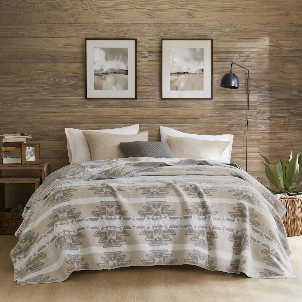 Alberta Cotton Blend Blanket