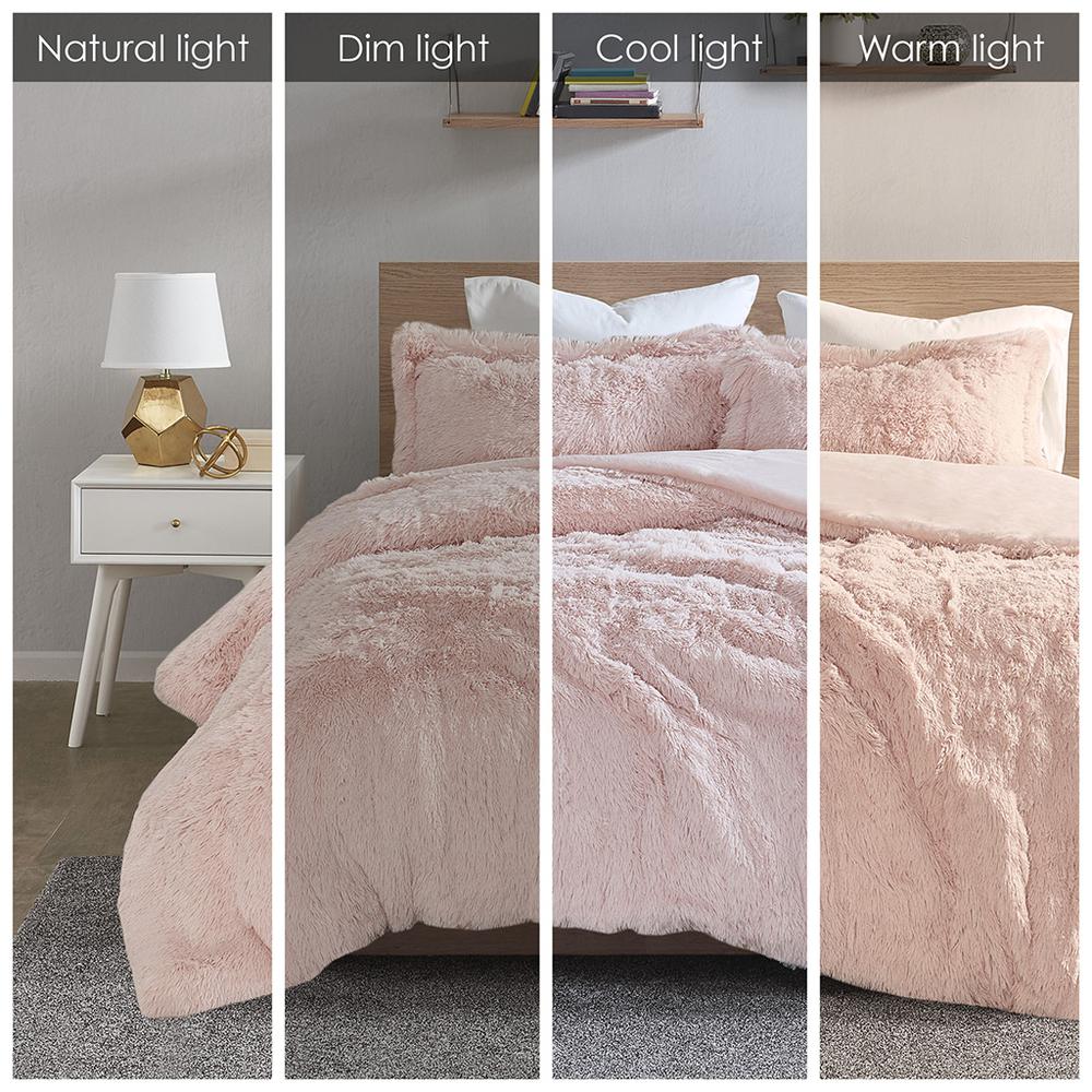 Shaggy Fur Duvet Cover Set