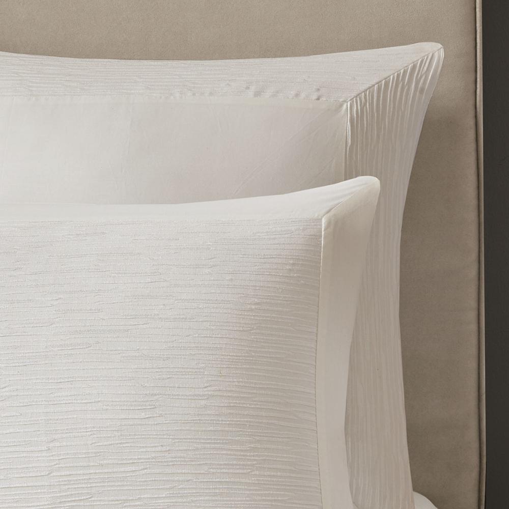 Cotton Blend Yarn Dyed 3 Piece Duvet Cover Set