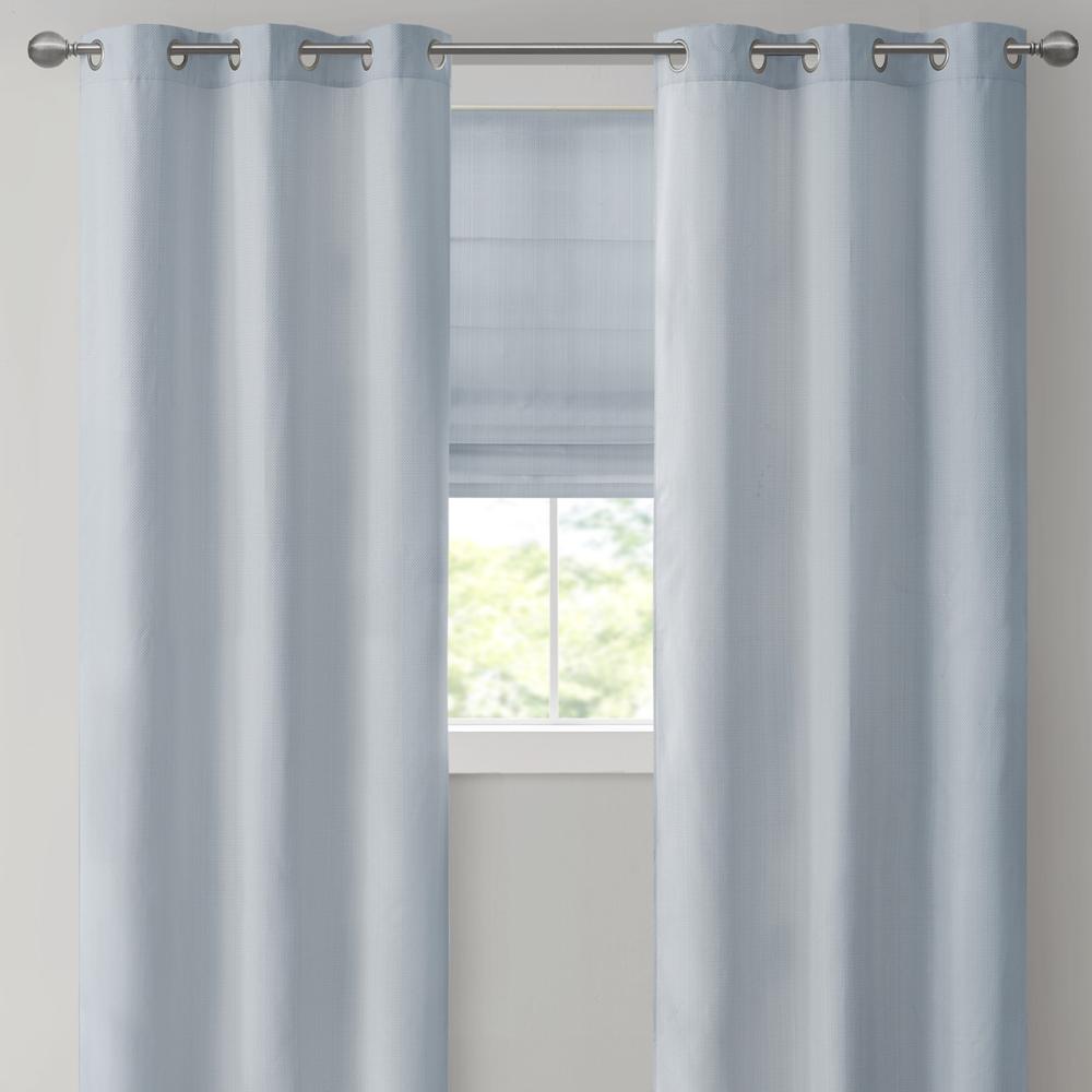 Basketweave Room Darkening Cordless Roman Shade