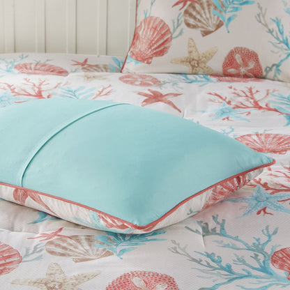 7 Piece Cotton Sateen Comforter Set