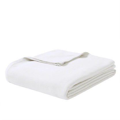 Bamboo Cotton Rayon from Bamboo Cotton Blanket, White color