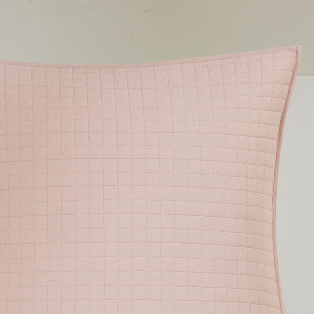 Cotton Jacquard Duvet Cover Set with Euro Shams and Throw Pillows