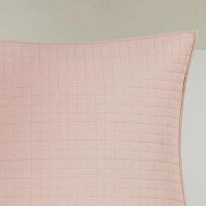 Cotton Jacquard Duvet Cover Set with Euro Shams and Throw Pillows