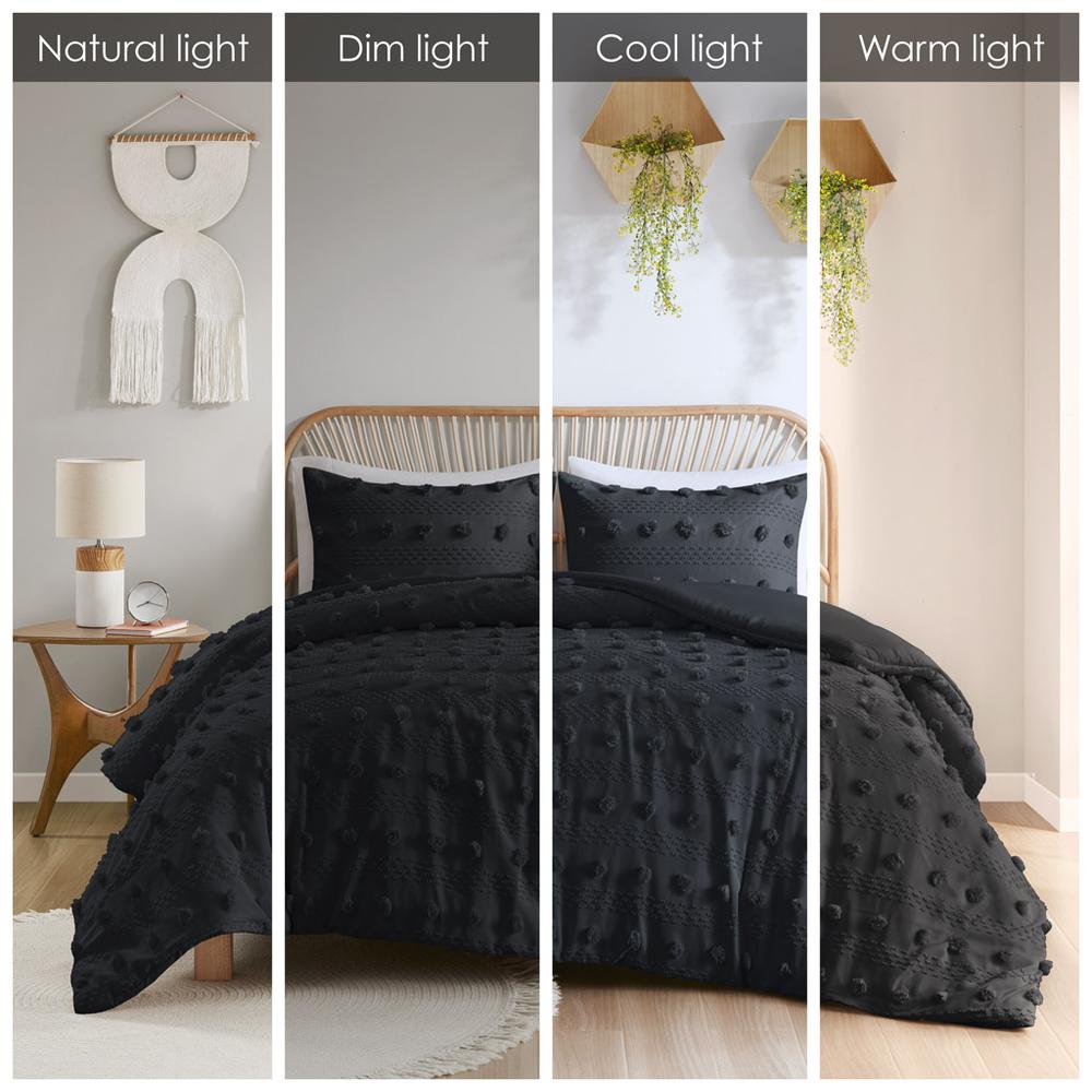 Clip Jacquard Duvet Cover Set