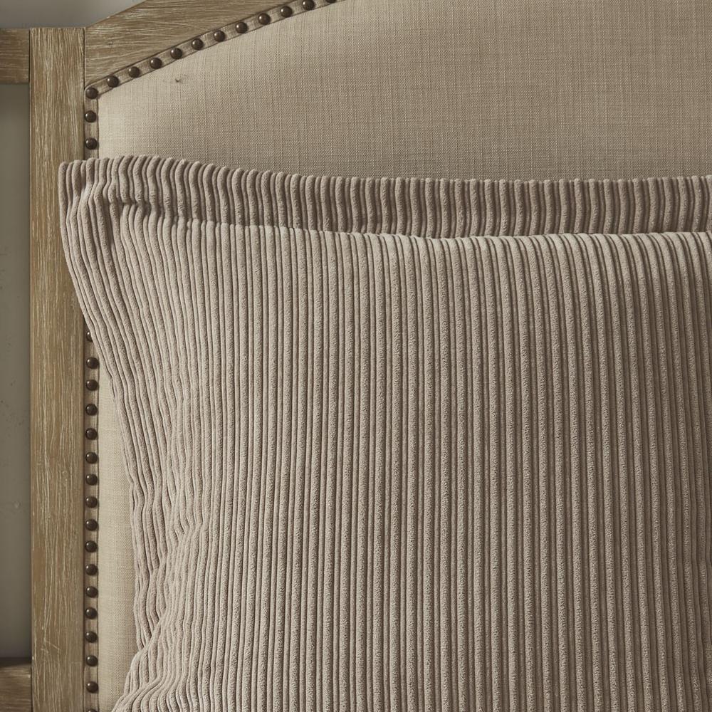 9 Piece Geometric Oversized Jacquard Comforter Set