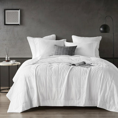Cooling Touch Down Alternative Blanket in White Color