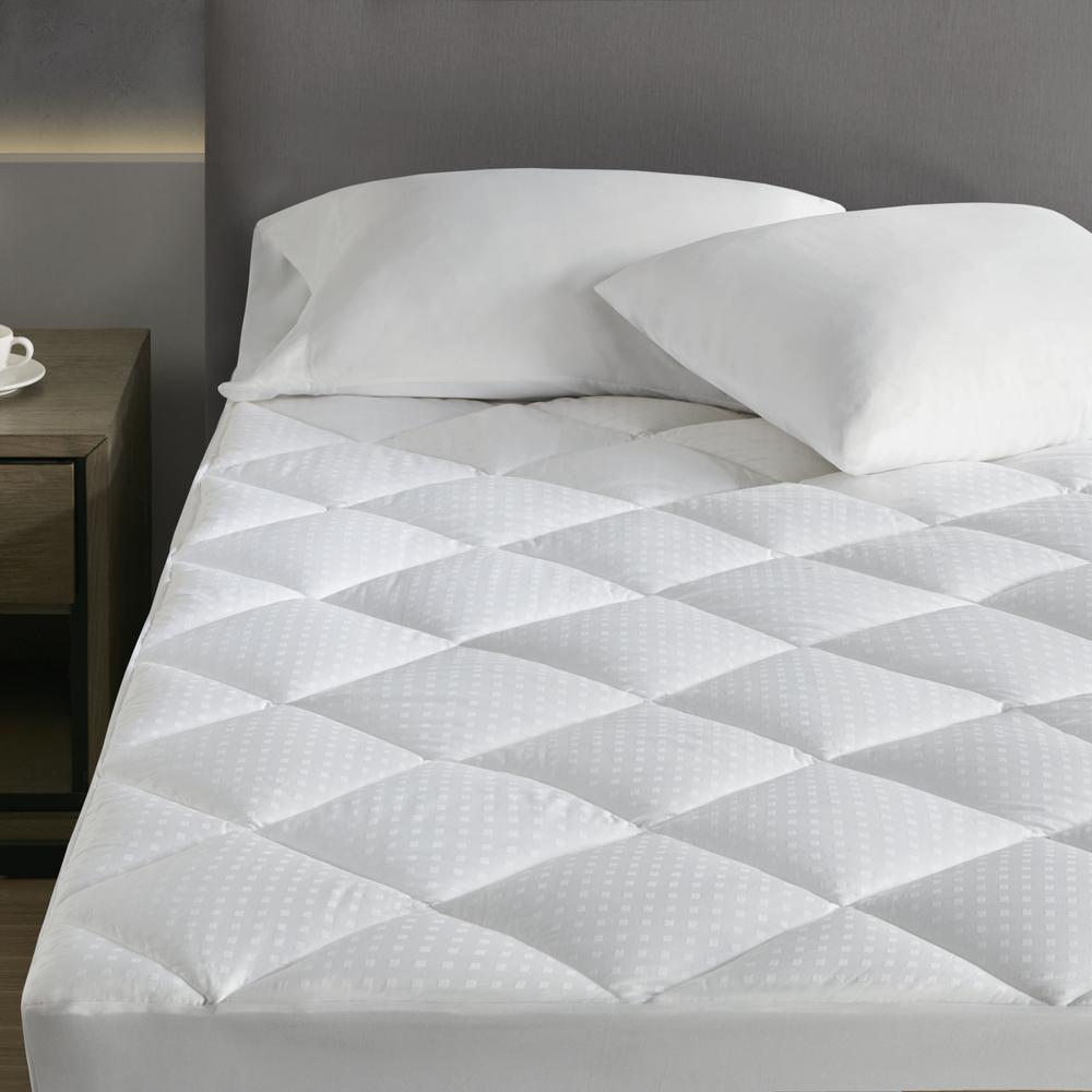 Dobby Cotton Waterproof Mattress Pad