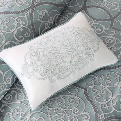 12 Piece Comforter Set with Cotton Bed Sheets