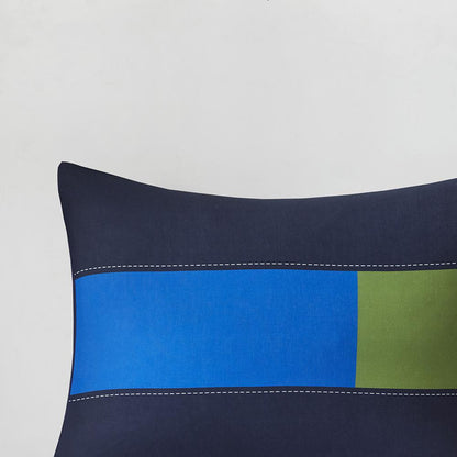 Stripe Printed Comforter Set