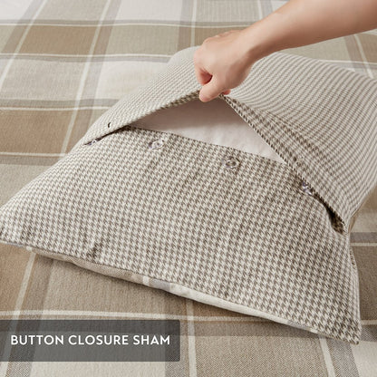 Urban Cabin Cotton Jacquard Comforter Set, Neutral color