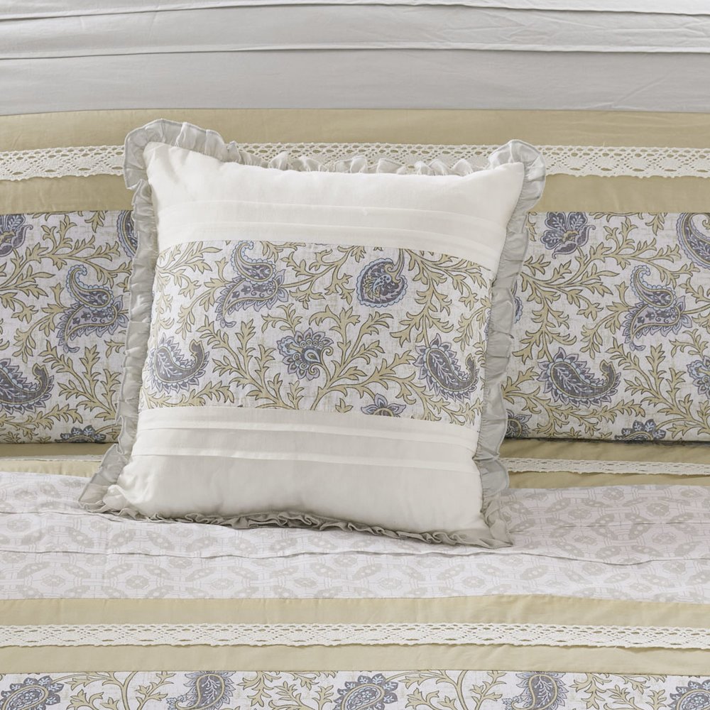 9 Piece Cotton Percale Comforter Set
