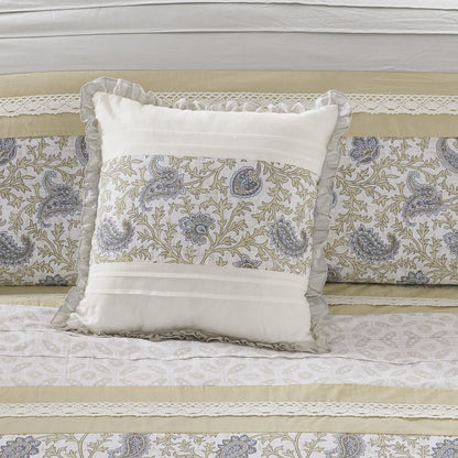 9 Piece Cotton Percale Comforter Set