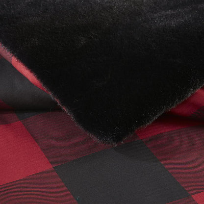 Faux Wool to Faux Fur Down Alternative Comforter Set