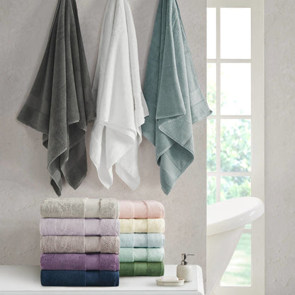 Turkish Cotton 6 Piece Bath Towel Set