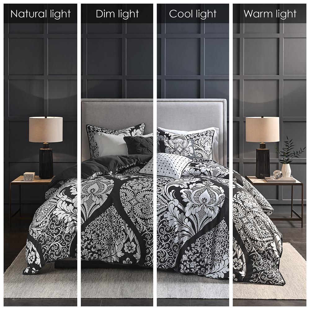 6 Piece Printed Duvet Cover Set